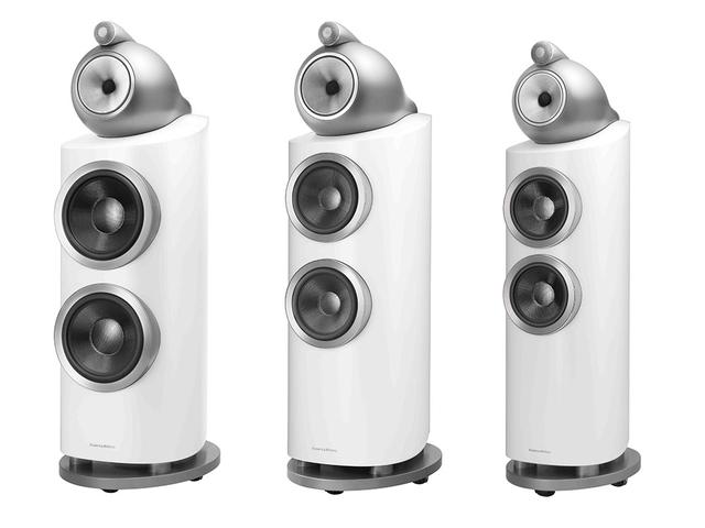 画像: 左から「800D3/W」「802D3/W」「803D3/W」。スペックはオリジナルモデルと同じとなっている