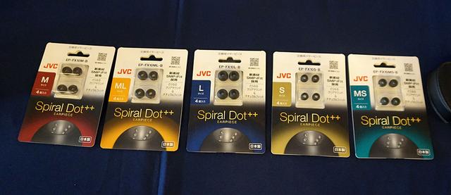 画像: 「Spiral Dot++」にはS/MS/M/ML/Lの5サイズをラインナップする