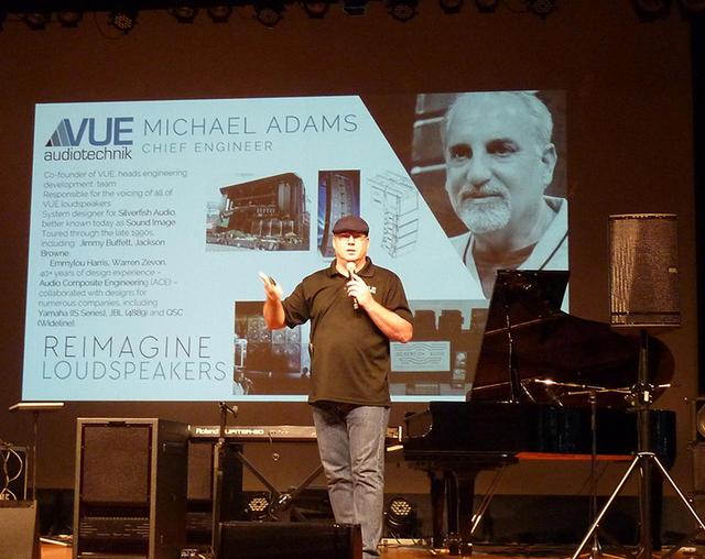 画像: VUE audiotechnik Technical Support Specialist,APAC TONY SAWYER(トニー・ソーヤー)氏