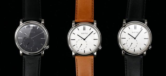 画像: 「wena wrist Three Hands Retro head」シリーズ(リストバンドは別売り)