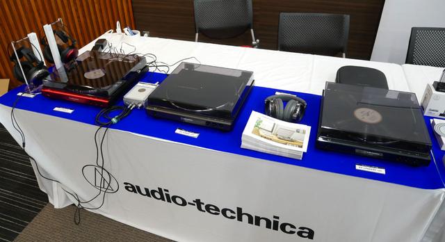 画像: ▲5月24日に発売のアナログプレーヤーの新製品もいち早く試聴できる