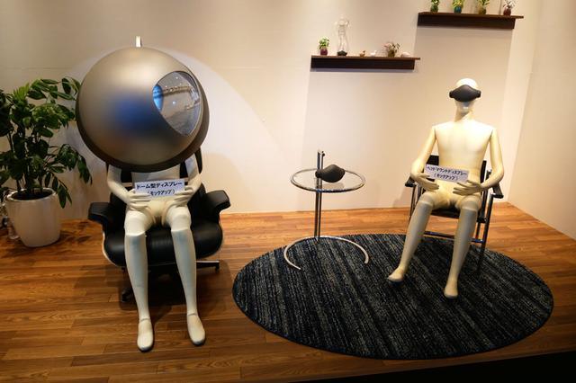 画像: ▲将来のダイバースビジョンを実現する各種映像表示機器のイメージ