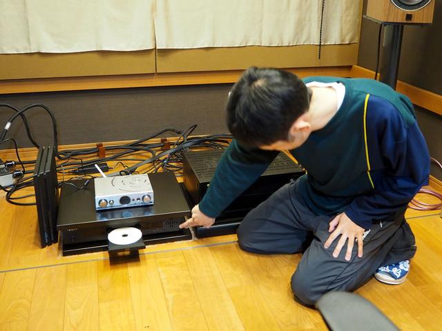 画像: CDメディアの再生はオッポのディスクプレーヤー「BDP-103DJP」にて