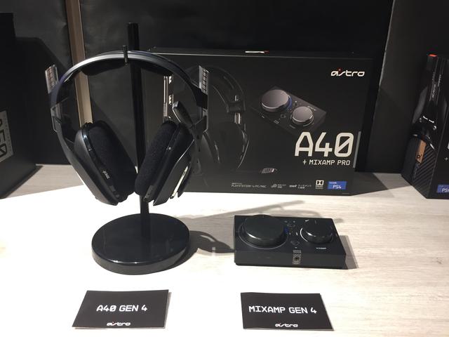 画像: 「ASTRO A40 TR ゲーミングヘッドセット」「ASTRO MixAmp Pro TR」