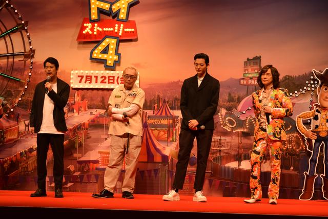 画像: 左から、唐沢寿明さん、所ジョージさん、竜星涼さん、ダイヤモンド☆ユカイさん