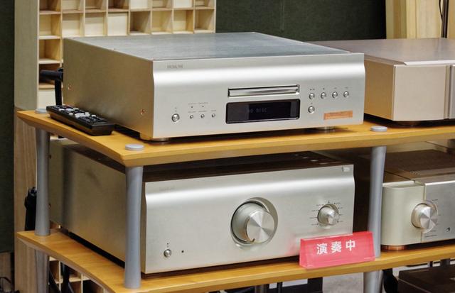 画像: 今回再注目のDENON ModelX(仮)。型番部分がマスキングされており、開発中型番未定であることを窺わせる