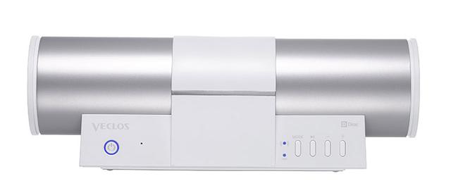 画像: ▲SPW-500WPの横幅は約261mm。たとえば13インチのノートPCの画面の背後に置けば、すっぽり隠れてしまうほどのサイズ