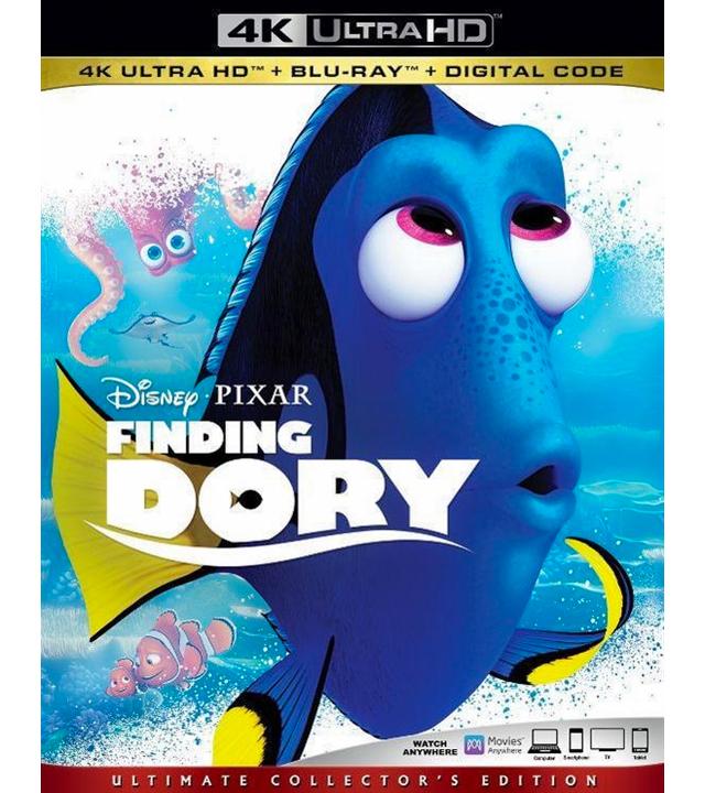 ディズニー ピクサー アニメ DVD Blu-ray 9月～10月ディズニー&ピクサーUHD BLU-RAY『ファインディング
