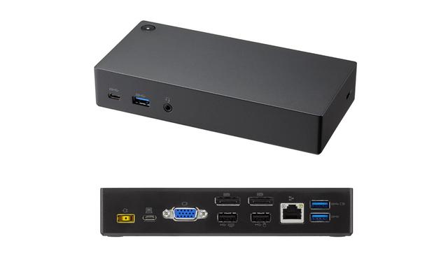 画像: 現行「USB Type-Cドッグ」は、新シリーズにもきっちり対応。アナログRGBコネクターやDisplayPortも装備する