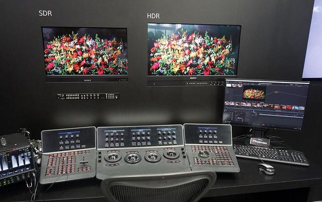 画像: HDR映像とSDR映像を同時に作成できるハイブリッドグレーディングシステム
