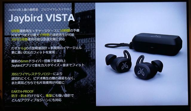 画像2: Jaybird、ランナー向けの完全ワイヤレスイヤホンに軽量化と装着性、再生時間にこだわった「Jaybird VISTA」を8月8日より順次発売。辻麻結子ランナーは「付け心地がすごくいいです」と絶賛