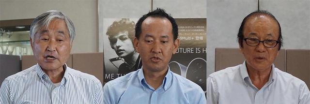 画像: 左からMQAの鈴木弘明氏、ワーナーミュージック・ジャパンの道島和伸氏、クリプトンの渡邉勝氏