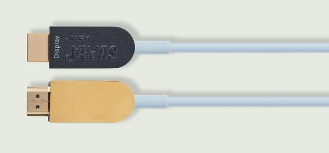 画像: アクティブ制御回路を内蔵したコネクター部。幅20mm、長さ40mm、厚さ10.8mmとコネクター部はやや大きい