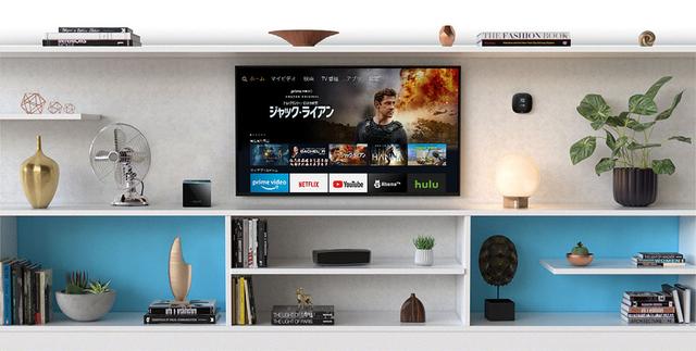 画像: Fire TV Cubeの使用イメージ