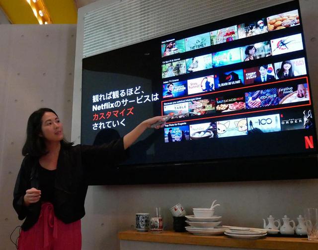 画像: 並びと順番のユーザーの好みが反映されている
