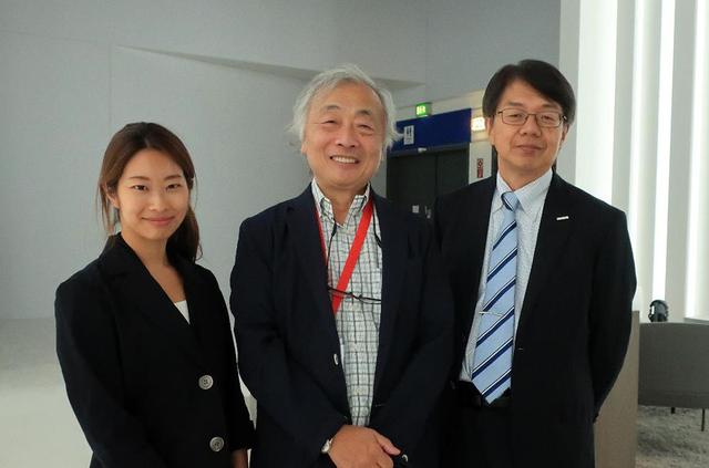 画像: テクニクスCTOの井谷氏(右)とサウンドバー設計のパナソニック・アプライアンス社オーディオ技術部主任技師の北戸英里氏(左)