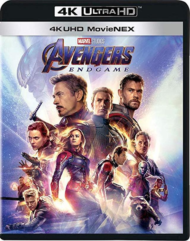 画像: UHDブルーレイ『アベンジャーズ/エンドゲーム 4K UHD MovieNEX』) ¥8,000円+税 発売中) 4枚組 (4K UHD、3Dブルーレイ、ブルーレイ、 「エンドゲーム」初回限定ブルーレイ ボーナス・ディスク)) (ウォルト・ディズニーVWAS6906) (C) 2019 MARVEL marvel.disney.co.jp