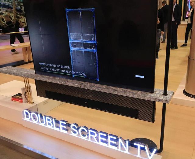 画像1: 中国の長虹Changhongは、ダブルスクリーンテレビとアートテレビ