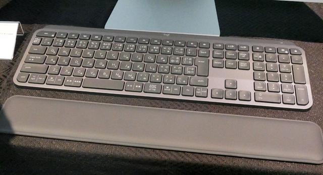 画像: MXキーボード(上)と「MXパームレスト」