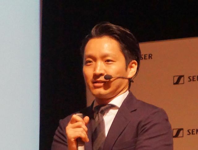 画像: ゼンハイザージャパン(株)セールス&マーケティングディレクター コンシューマーの榊山大蔵氏