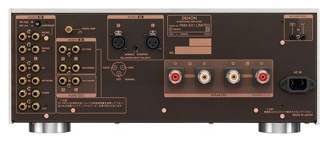 画像: PMA-SX1 LIMITEDの背面端子