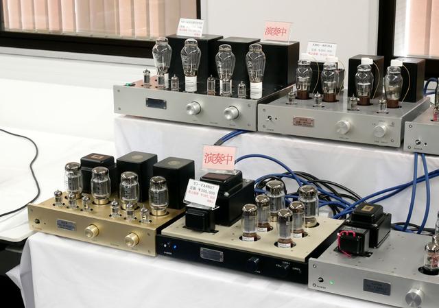 画像: ▲上段左端がパワーアンプ「AS-4300BVIPSP」