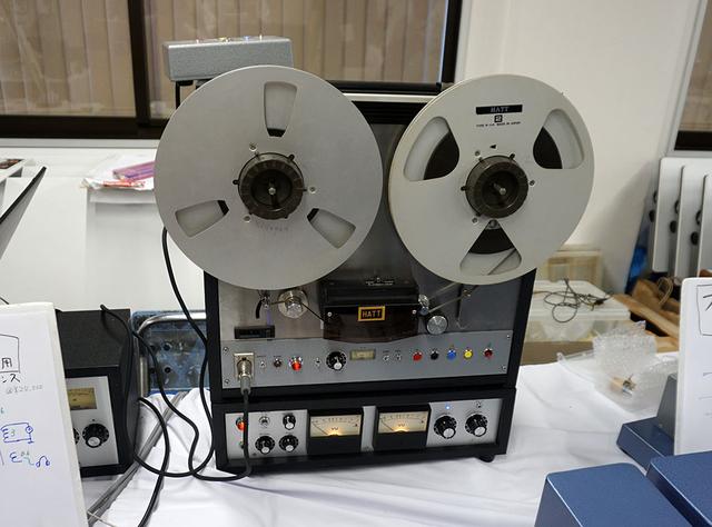 画像: オープンリールデッキも準備され、豊潤なサウンドを再現していた