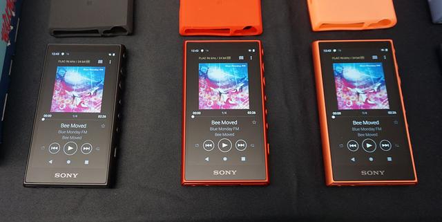 画像: 「NW-A100」シリーズは写真の他にも全部で5色を揃える