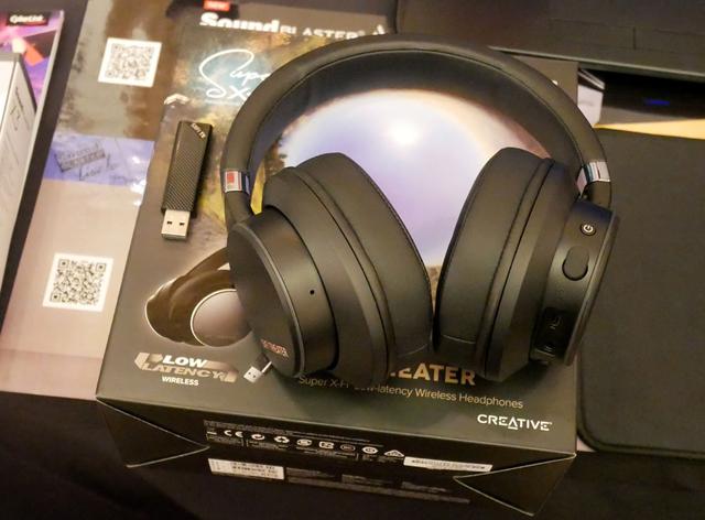 画像: ▲SXFI対応のワイヤレスヘッドホン「SXFI THEATER」