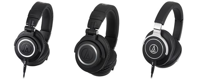 画像: キャンペーン対象モデルの一部。左から「ATH-M50x」「ATH-M50xBT」「ATH-M70x」