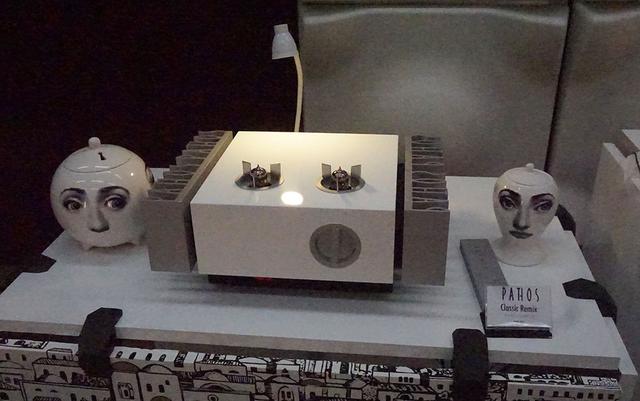 画像: チャリオのスピーカーシステムは、同じくイタリア、パトスのアンプと組み合わせで音を鳴らす予定とのこと