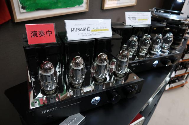 画像: ▲管球式プリメインアンプ「MUSASHI」