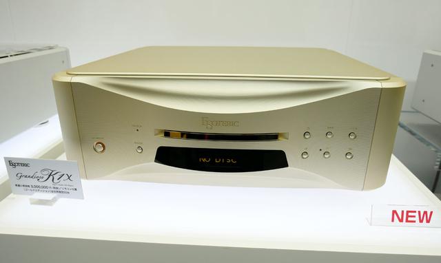 画像: ▲SACD/CDプレーヤー「Grandioso K1X Gold Edition」