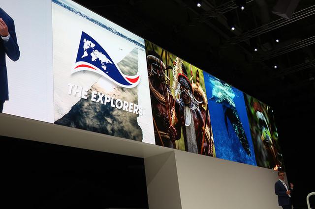 画像: The Explorersのアプリはサムスンエレクトロニクスの8Kテレビに入った