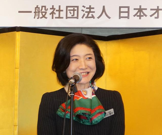 画像: オーディオ協会 会長の小川理子氏