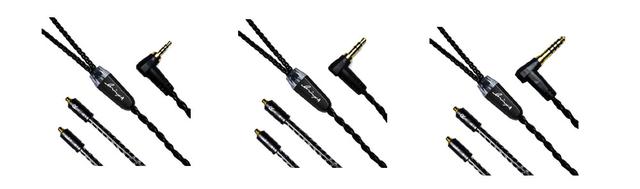 画像: イヤホン用リケーブルの新製品「Kilowatt Jet Black」。写真はMMCXタイプ