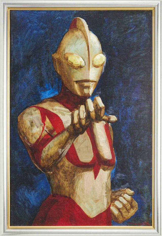 画像: 成田亨氏が1983年に描いた絵画『真実と正義と美の化身』