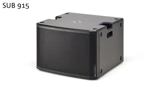 画像1: dBTechnologies、900Wのパワーアンプを搭載したサブウーファー「SUB 915」、「SUB 918」を12月下旬に発売。専用ソフトで遠隔操作・運用も可能