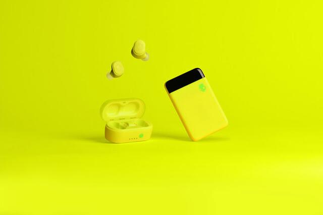 画像: Skullcandy、「12 MOODSキャンペーン」の最新カラーとなるビビッドなイエローを纏った完全ワイヤレスイヤホン「Sesh」を、1月17日に発売。購入特典は同色のモバイルバッテリー