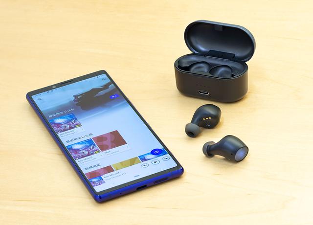 画像: TWS+の再生機能を備えたソニーの「XPERIA 1」と組み合わせて、その効果も確認してみた