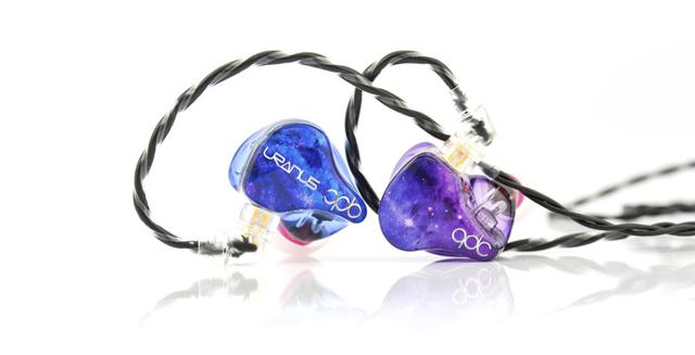 画像: qdc、2ドライバーのユニバーサルIEM「Uranus」を2月7日に発売。星の瞬く宇宙をイメージしたハウジングデザインを採用