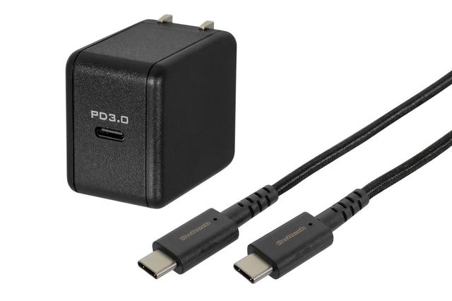 画像: USB PD 対応の充電器「OWL-APD18KCC15」