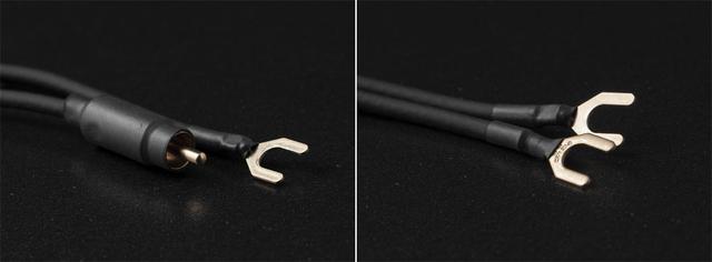 画像: アースケーブルは2種類が同梱される