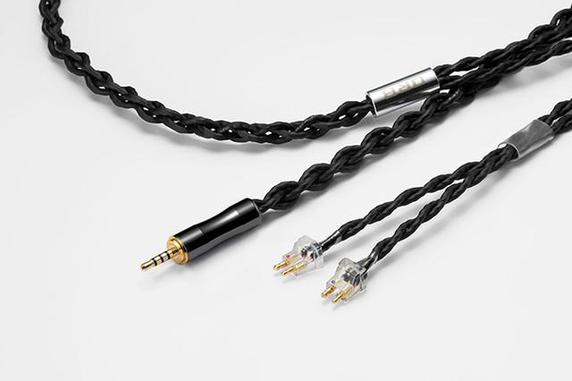 画像1: ORB、FitEar用のリケーブル「Clear force Ultimate core-8 FitEar」「Glorious force core-8 FitEar」を5月2日に発売。2.5mm、3.5mm、4.4mmの各プラグをラインナップ。価格は各86,000円