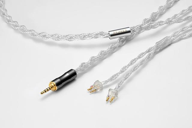 画像2: ORB、FitEar用のリケーブル「Clear force Ultimate core-8 FitEar」「Glorious force core-8 FitEar」を5月2日に発売。2.5mm、3.5mm、4.4mmの各プラグをラインナップ。価格は各86,000円