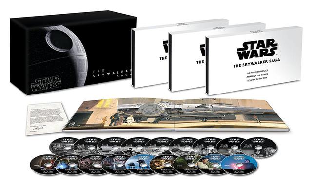 画像: 『スター・ウォーズ スカイウォーカー・サーガ4K UHDコンプリートBOX(数量限定)』(¥50,000、税別) amzn.to