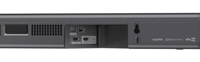 画像: 接続端子は、HDMI入力/出力、デジタル音声入力(光)を備える