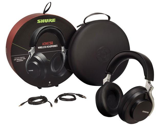 画像: Shure、ノイズキャンセリング機能対応の、ブランド初のワイヤレスヘッドホン「AONIC 50ワイヤレス・ノイズキャンセリング・ヘッドホン」を発売