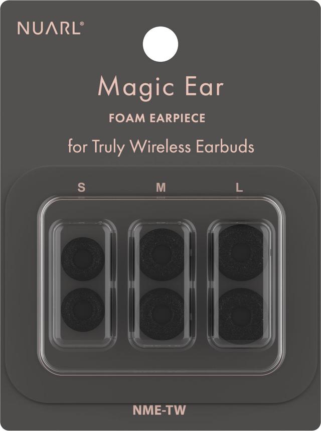 画像1: NUARL、完全ワイヤレスイヤホン購入者へのイヤーピース「Magic Ear TW」プレゼントキャンペーンを、6月30日まで延長。専用設計で遮音性、装着性も高い