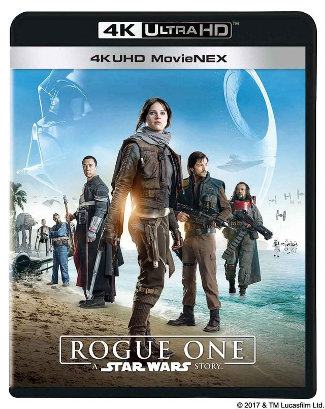 画像: 『ローグ・ワン/スター・ウォーズ・ストーリー 4K UHD MovieNEX』¥8,000(税別)